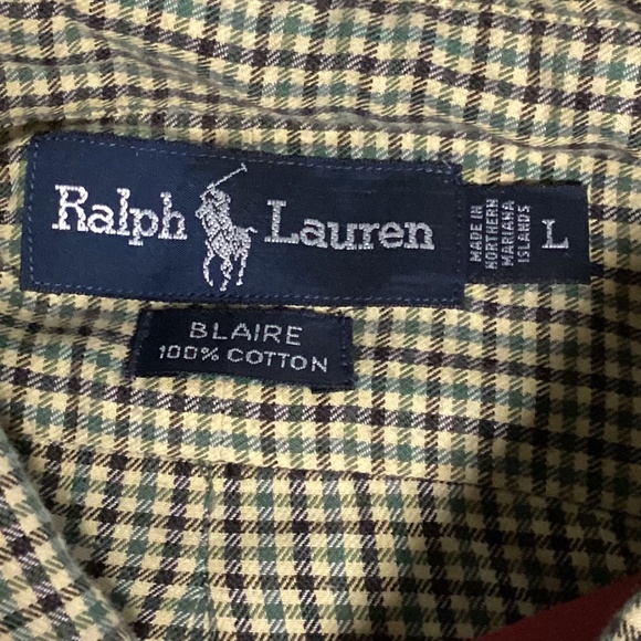 Ralph Lauren men’s large Blair shirt - Picture 2 of 6